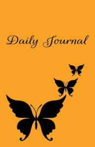 Title: Orange Butterfly Journal: Beautiful Paperback Notebook, Author: Rossbach