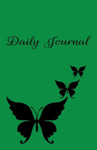 Title: Green Butterfly Journal: Beautiful Paperback Notebook, Author: Rossbach