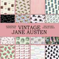 Title: Vintage Jane Austen Scrapbook Paper Pad, Author: Digital Attic Studio