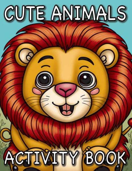 Cute Animals Activity Book
