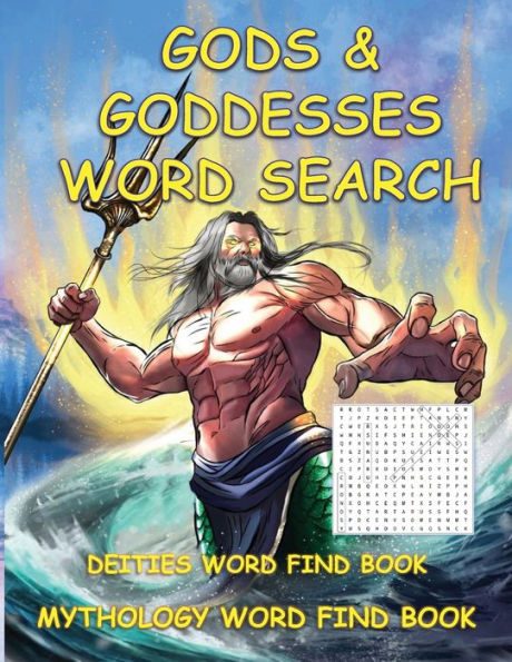 Gods and Goddesses Word Search; Deities Word Find: Mythology Word Find Book; Large Format