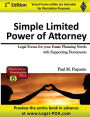Simple Limited Power of Attorney - Full Version: Legal Forms for your Estate Planning Needs with Supporting Documents