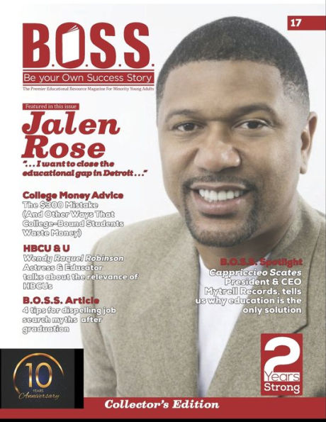 B.O.S.S. Magazine Issue #17: Featuring Jalen Rose