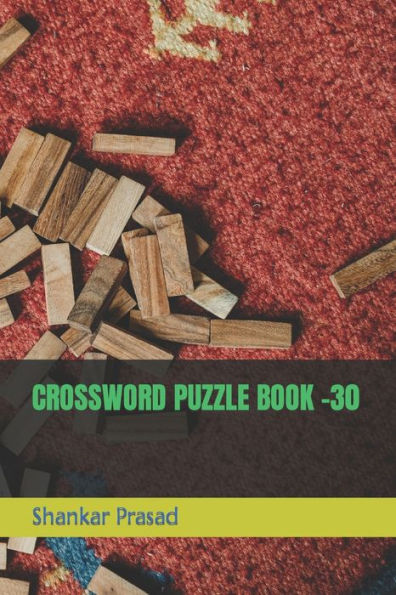 Crossword Puzzle Book -30