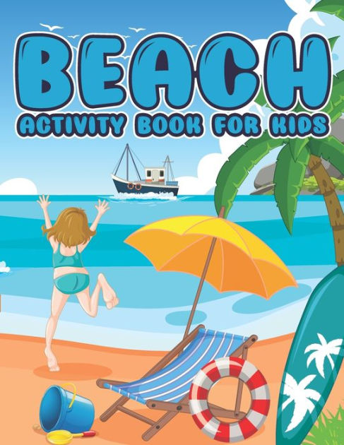 Beach Activity Book For Kids: Ocean Party Favors Ocean Busy Book by ...