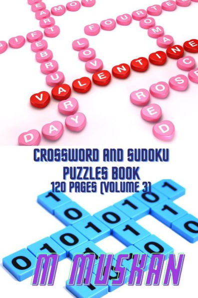 Crossword and Sudoku Puzzles Book 120 Pages (Volume 3)