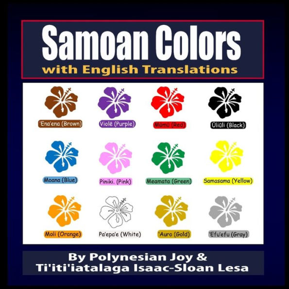 Samoan Colors with English Translations
