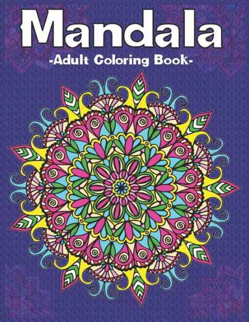 Mandala: Adult Coloring Book by Premium Bridget coloring, Paperback ...