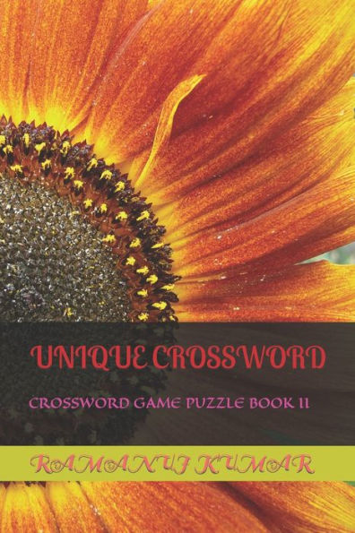 Unique Crossword: Crossword Game Puzzle Book II