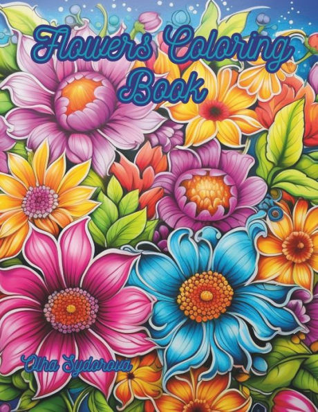 Flowers Coloring Book