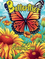 Title: Butterflies Coloring Book, Author: Imaginative Ink Learning