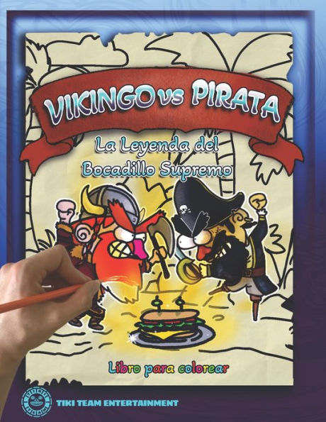 Vikingo vs Pirata: La leyenda del Bocadillo Supremo para niños "versión en español"