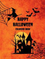 Happy Halloween Coloring Book