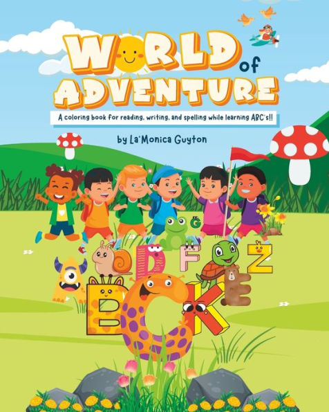 World of Adventure: ABC Coloring Book