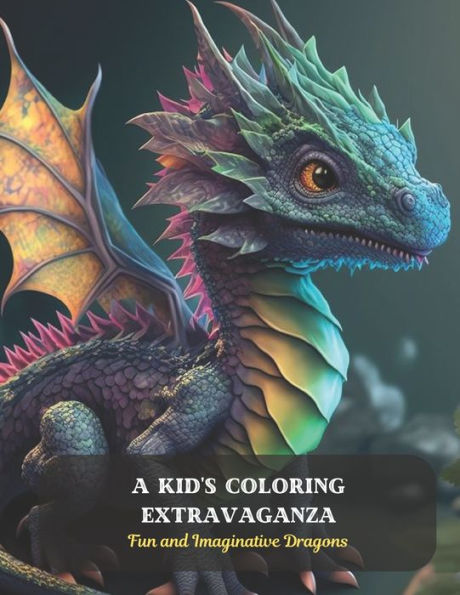 A Kid's Coloring Extravaganza: Fun and Imaginative Dragons