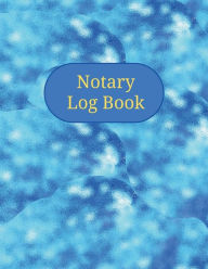 Title: Notary Log Book To Record Official Notary Acts Two Entries/Page 250 Numbered Entries Size 8ï¿½