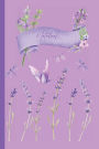 Composition Notebook: Lavender Aesthetic Lined Pages 6 x 9: