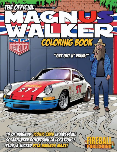 Official MAGNUS WALKER Coloring Book