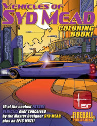 Title: Vehicles of SYD MEAD Coloring Book, Author: Fireball Tim Lawrence
