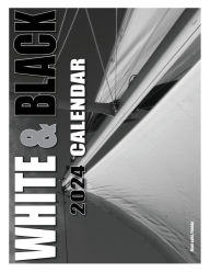 Title: White & Black 2024 Wall Calendar, Author: Paul Hamel