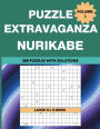 Puzzle Extravaganza: Nurikabe Volume 2, 300 16x16 Puzzles with Solutions