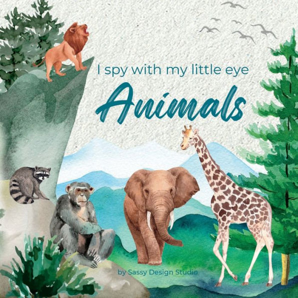 I Spy With My Little Eye - Animals: Search and Find Books for Kids 3-5, Interactive Books for Development