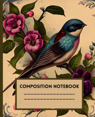 Title: Vintage Birds Composition Notebook 1: 7.5x9.25m, 120 pages:Composition Notebook: Vintage Birds Pattern Composition Notebook 7.5 X 9.25 Inch,120 Page, College Ruled And Composition, Author: Planners Boxy