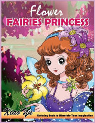 Title: Flower Princess Coloring book: 25 Lovely Illustrations with Beautiful Princesses, Cute Fun Coloring Pages for Girls Ages 4-8, Perfect Gift for Kids, Author: David D. Nichols