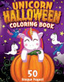 Unicorn Halloween Coloring Book