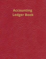 Title: Accounting Ledger - Dark Red, Author: Freedom Books