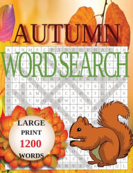 Title: Autumn Word Search Book - Large Print, Author: Freedom Books