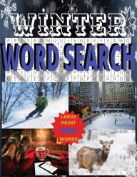 Title: Winter Word Search Book - Large Print, Author: Freedom Books