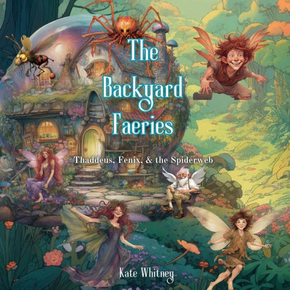 The Backyard Faeries: Thaddeus, Fenix, and the Spiderweb