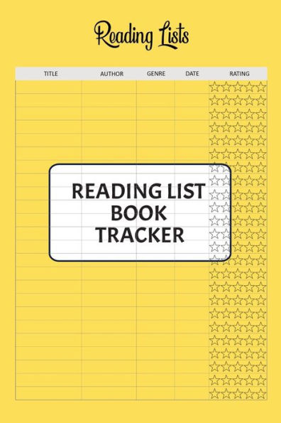 Reading List Book Tracker: Perfect gift for avid readers and book lovers