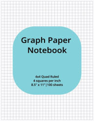 Title: 4x4 Graph Paper Notebook: Graph paper notebook for engineers, scientists, students and designers, Author: Carmita Smith