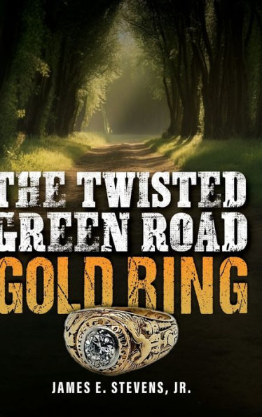 The Twisted Green Road Gold Ring