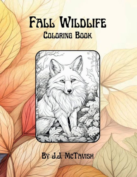 Fall Wildlife: Coloring Book