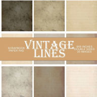 Title: Vintage Distressed Lined Pages: Scrapbook Paper Pad, Author: Digital Attic Studio