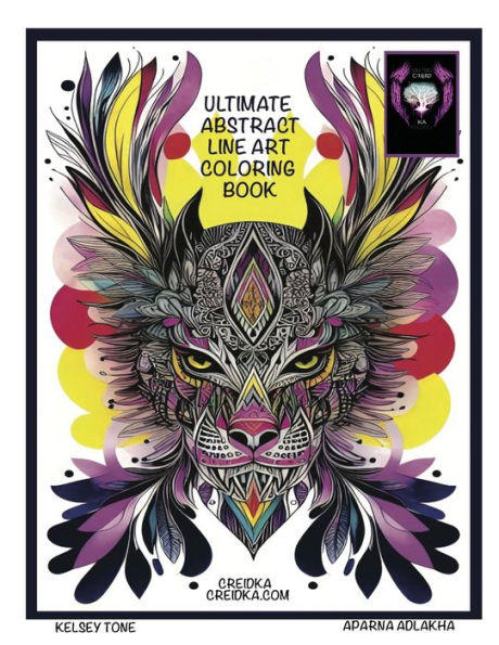 Ultimate Abstract Line Art Coloring Book