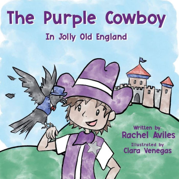 The Purple Cowboy in Jolly Old England