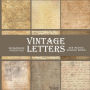 Vintage Letters: Antique Scrapbook Paper Pad