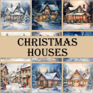 Title: Watercolor Christmas Houses: Scrapbook Paper Pad, Author: Nifty Crafty House