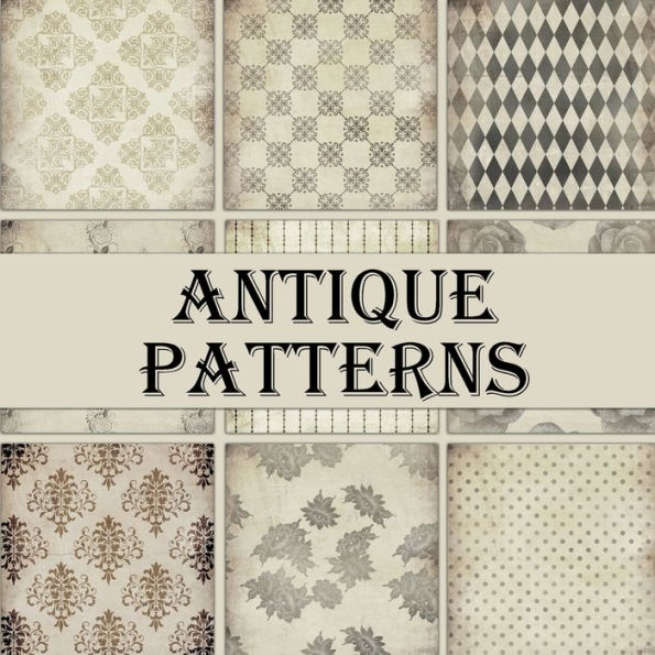 Antique Patterns: Vintage Scrapbook Paper Pad