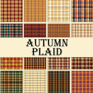 Title: Autumn Flannel and Plaid Patterns: Scrapbook Paper Pad, Author: Digital Attic Studio