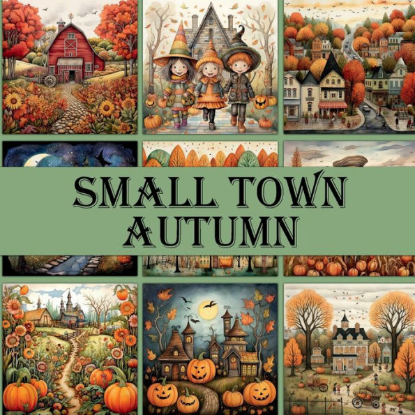 Small Town Autumn: Scrapbook Paper Pad