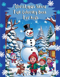 Title: Christmas Snow Fun Coloring Book, Author: Necea