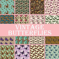 Title: Vintage Style Butterfly Pattern Backgrounds: Scrapbook Paper Pad, Author: Digital Attic Studio