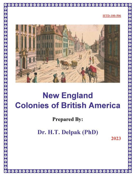 New England Colonies of British America
