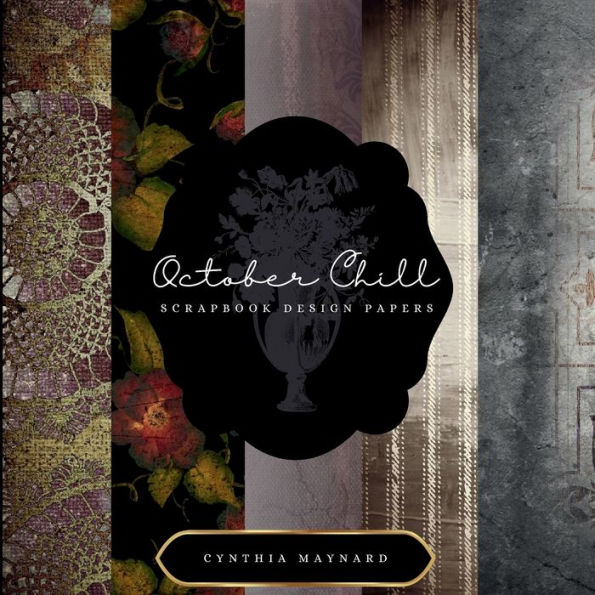 October Chill Scrapbook Paper: 5 Designs