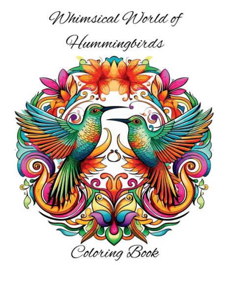 Stunning Hummingbird Coloring Book